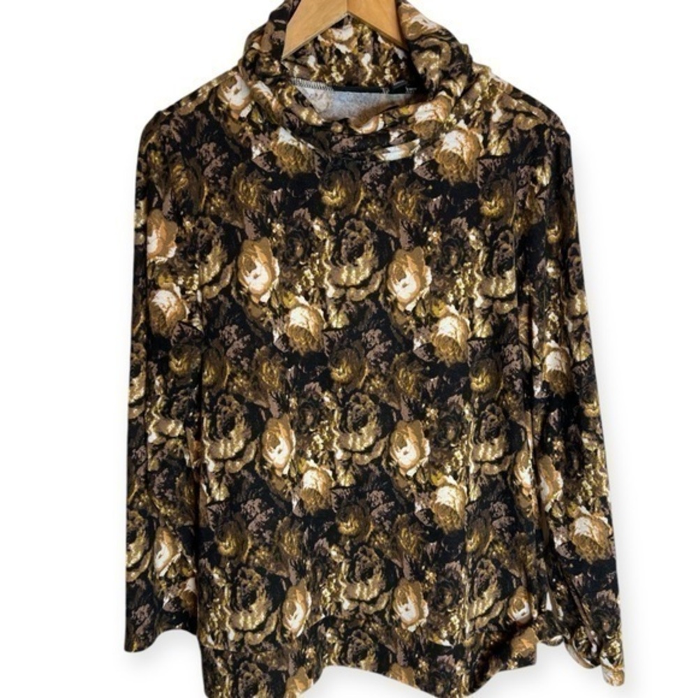 Susan Graver Weekend mockneck top